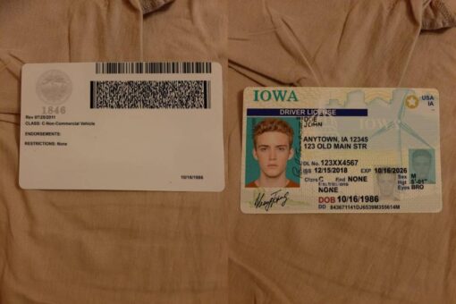 iowa fake id