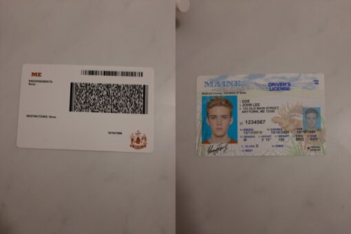 Maine Fake ID