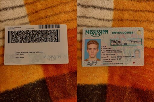 mississippi fake id