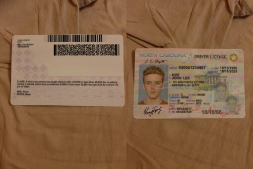 north carolina fake id