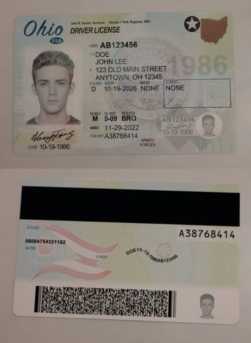 Ohio Fake ID